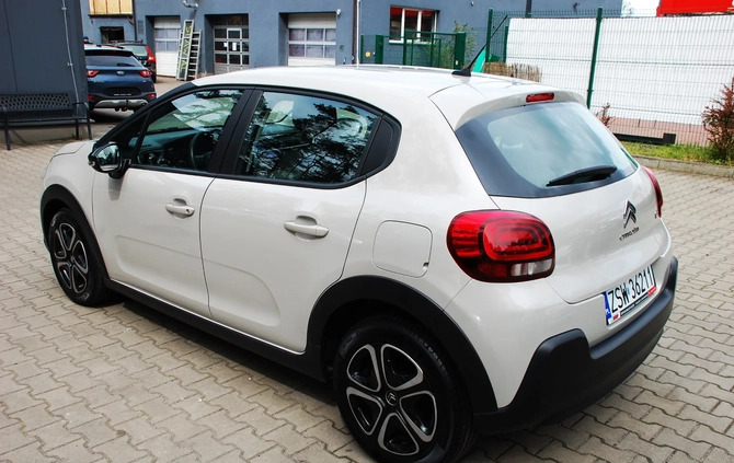 Citroen C3 cena 53900 przebieg: 70000, rok produkcji 2021 z Sulechów małe 436